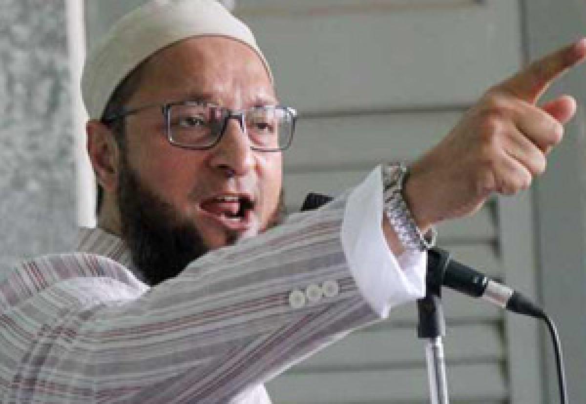Spelling Trouble: AIMIM chief Asaduddin Owaisi 